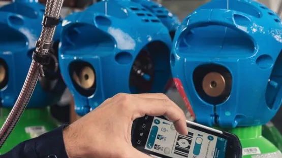 Bouteilles de gaz industriels - Air Liquide